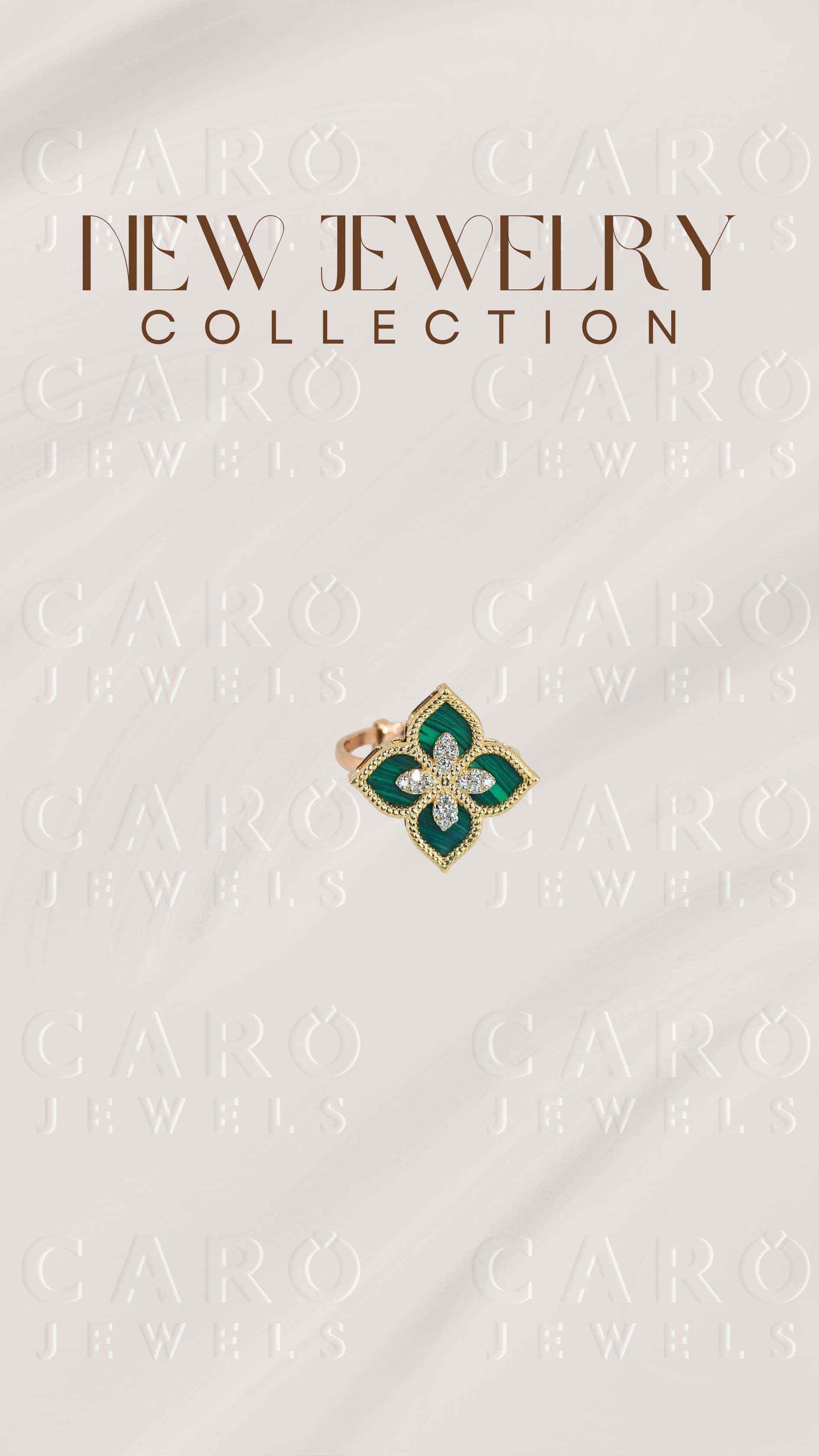 Elegant Van cleef gold ring