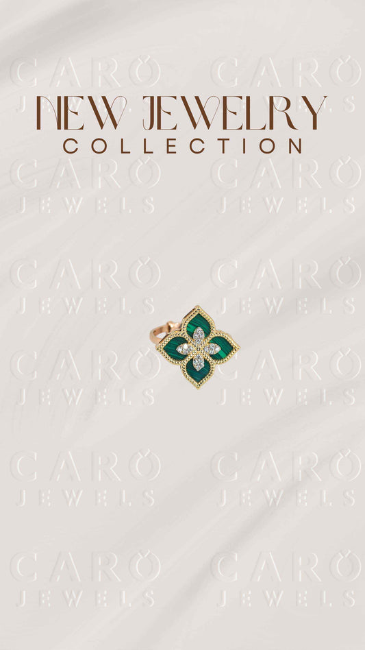 Elegant Van cleef gold ring