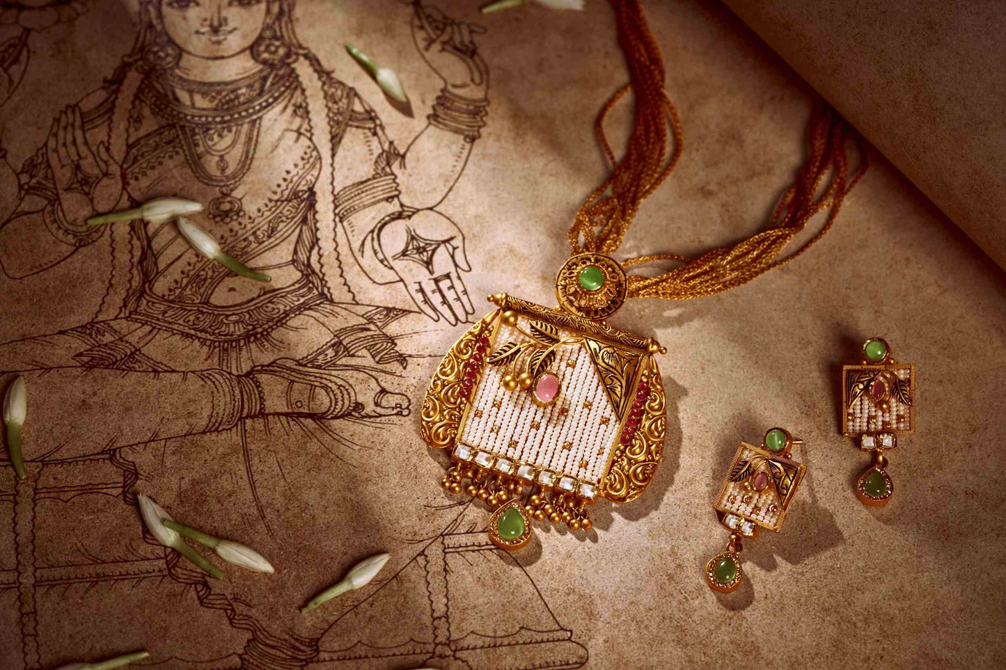 Pendant with earring