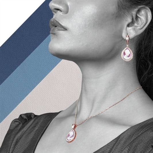 Pendant with earring