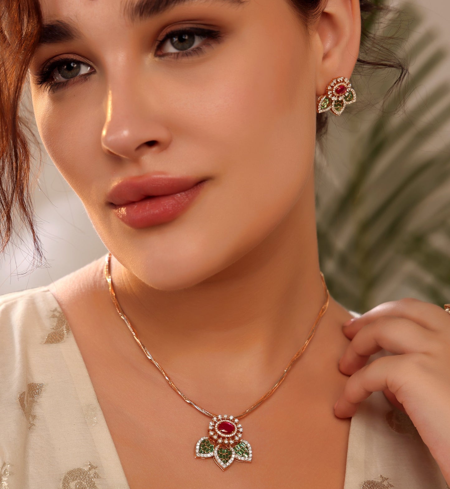 Pendant & Earring