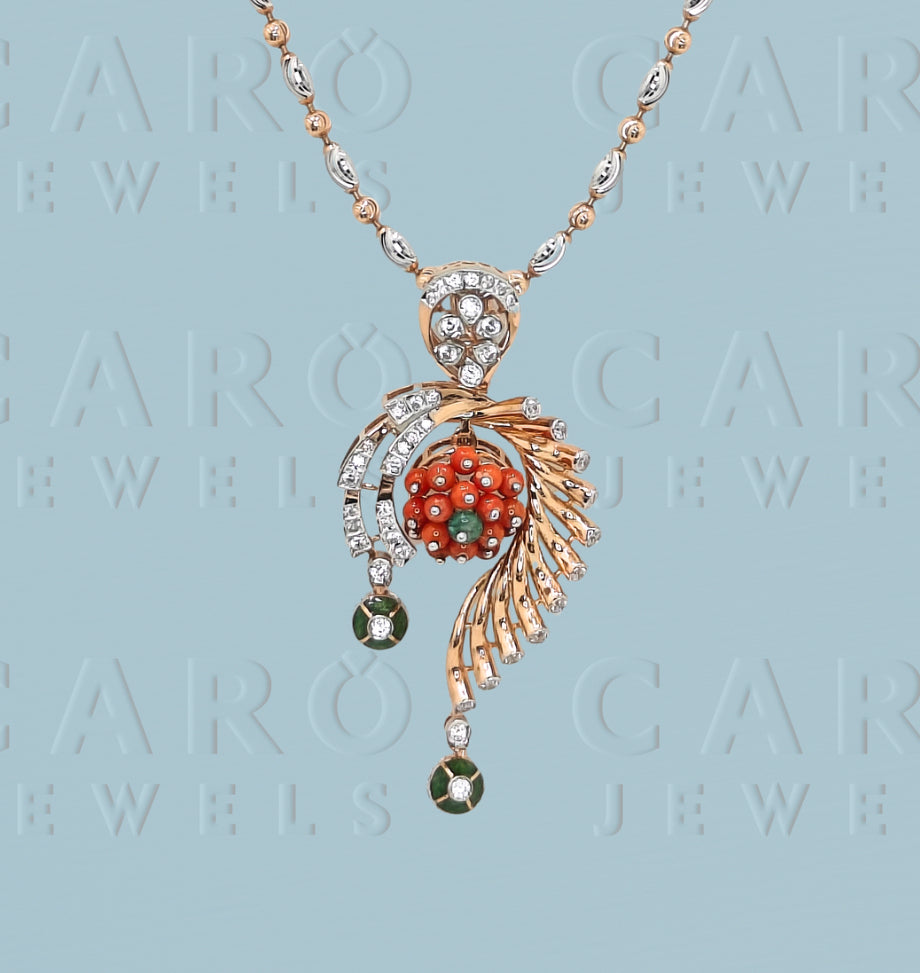 Pendant with earring